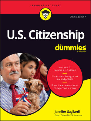 cover image of U.S. Citizenship For Dummies